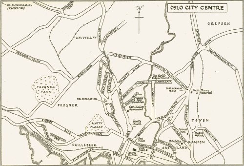 A Oslo de Harry Hole. [Fonte] http://jonesbo.com/#!/books/harrys-oslo